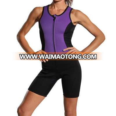 Women Neoprene Sweat Sauna Suit for Weight Loss Exercise Gym Suit Fitness