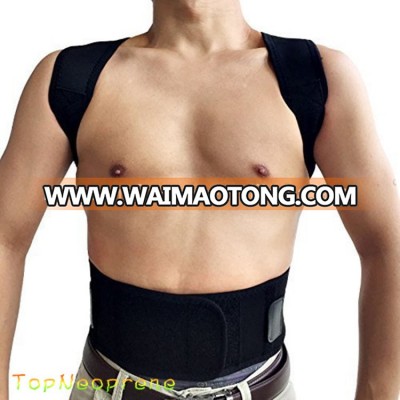 neoprene back support brace shoulder and back support back support vest