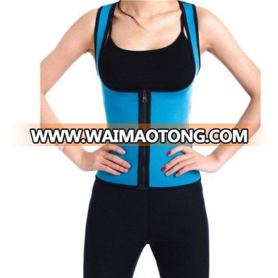 Neoprene Sauna Vest for Weight Loss, Hot Sweat Slimming Vest for Women with Zipper